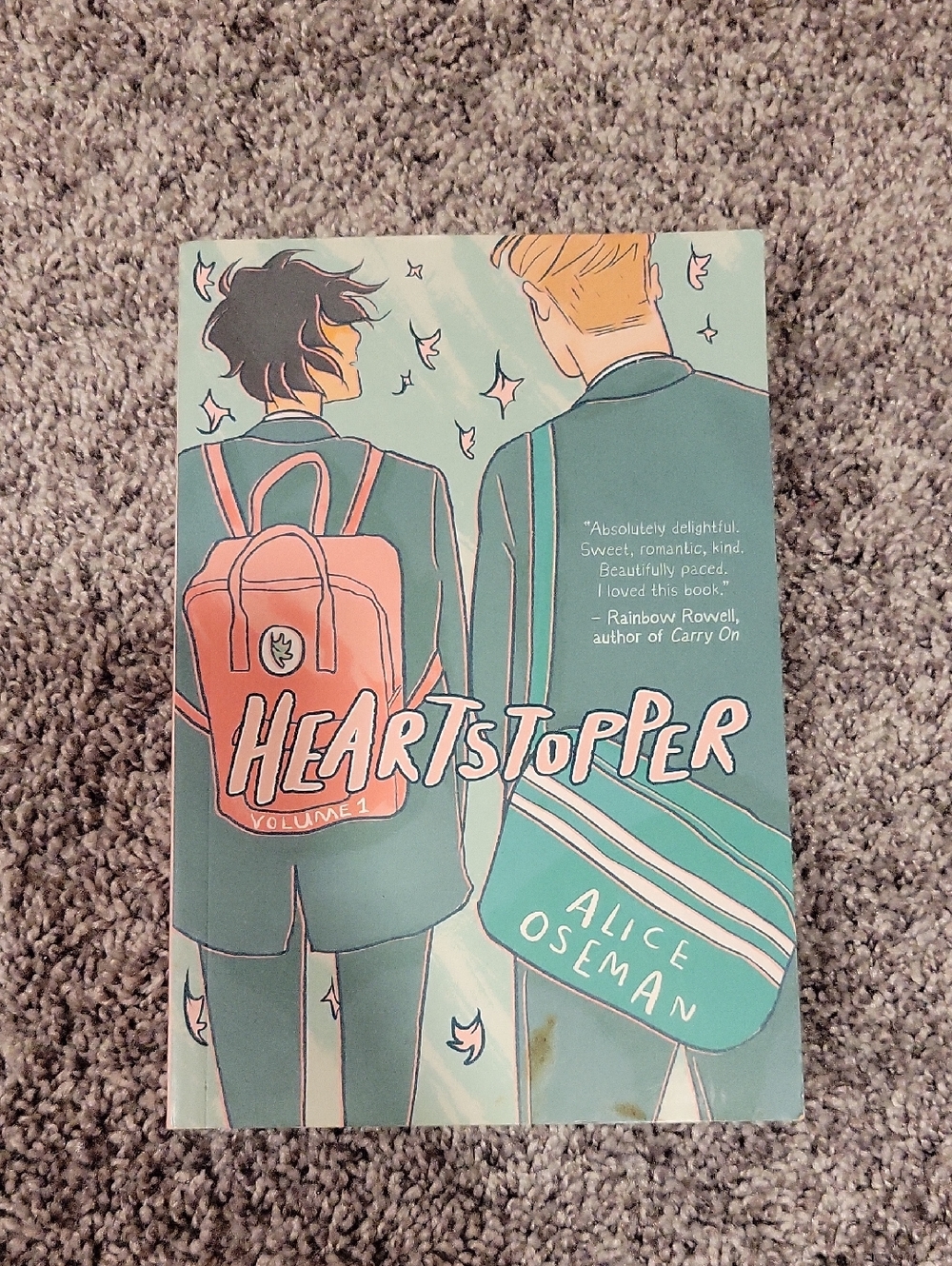 Heartstopper by Alice Oseman Graphic Novel Paperback